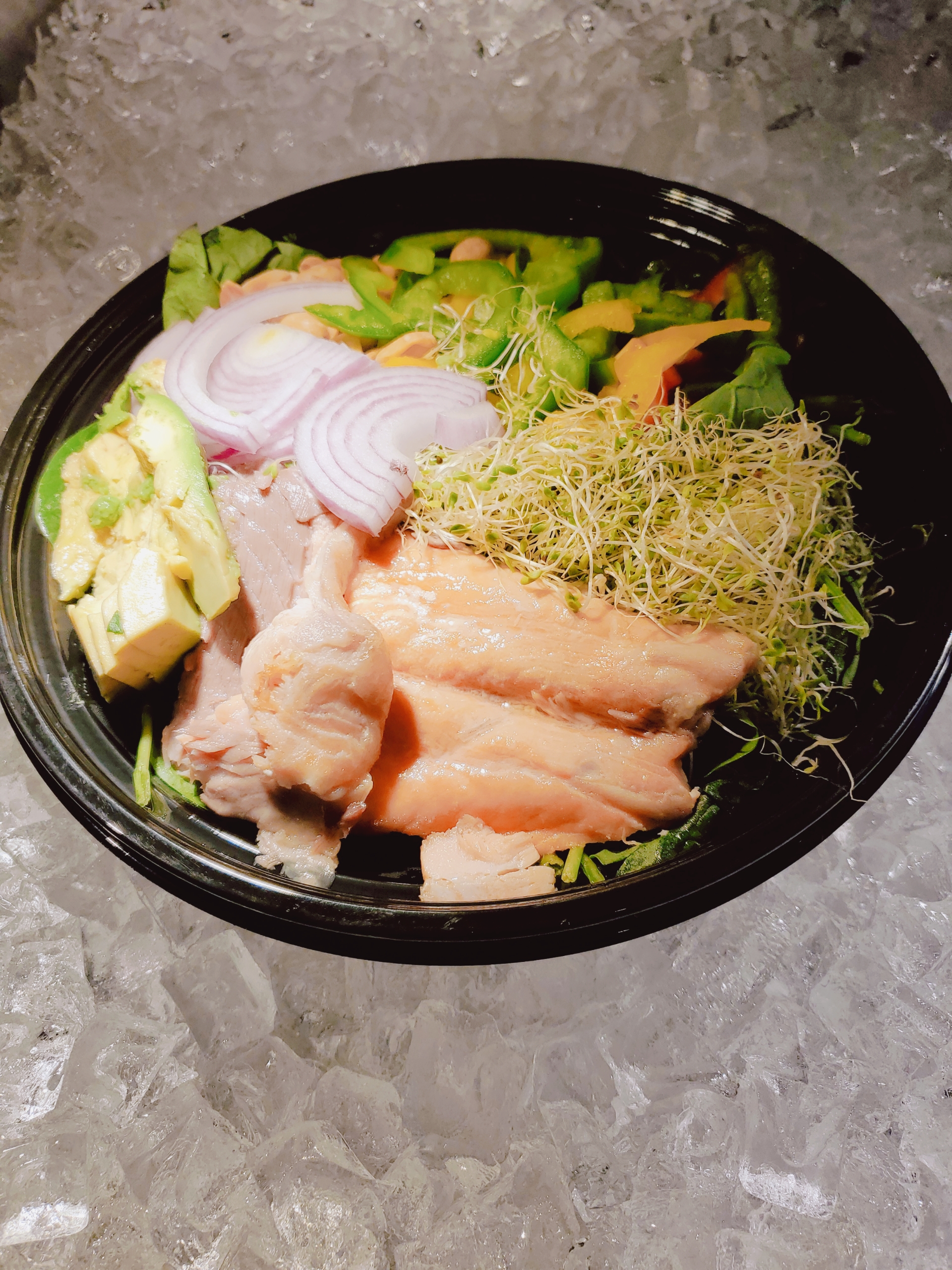 Order Grilled Salmon Salad food online from Hudson Market store, New York on bringmethat.com