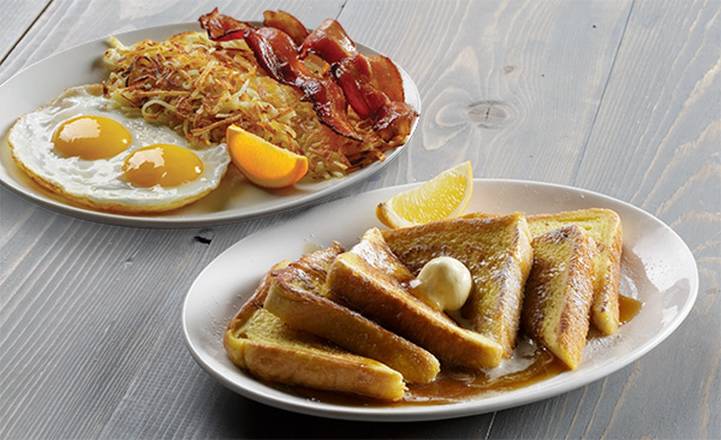 Order Brioche French Toast Combo food online from Shari's Cafe store, Tualatin on bringmethat.com