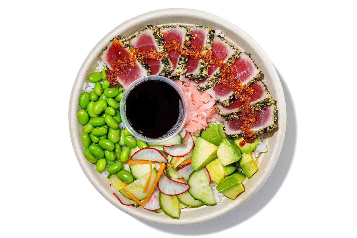 Order Chili Crunch Ahi Tuna* food online from Jolene Wings + Pizza store, Westminster on bringmethat.com