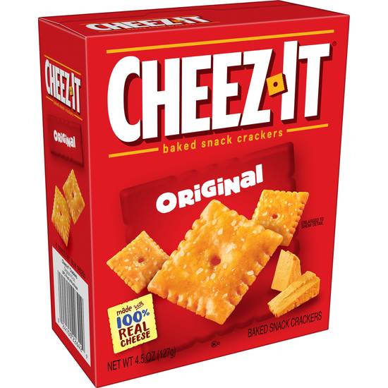 Order Cheez-It Original Cheese Crackers, 4.5 OZ food online from Cvs store, AURORA on bringmethat.com