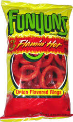 Order Funyuns Hot Chips food online from Speedy's Convenience Store #1 store, Saint Joseph on bringmethat.com