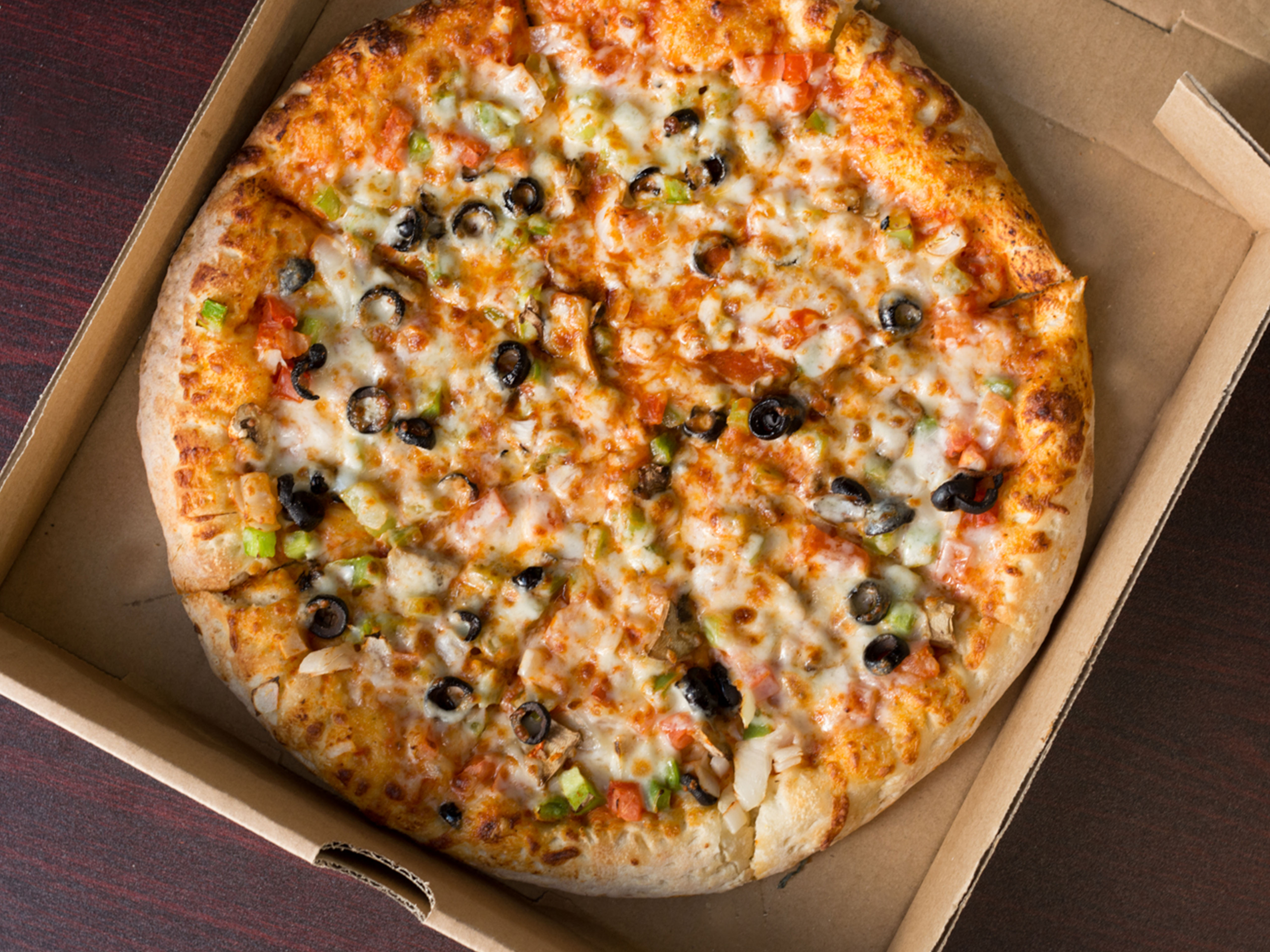 Order Veggie Pizza food online from Hot Oven Pizza store, West Jordan on bringmethat.com