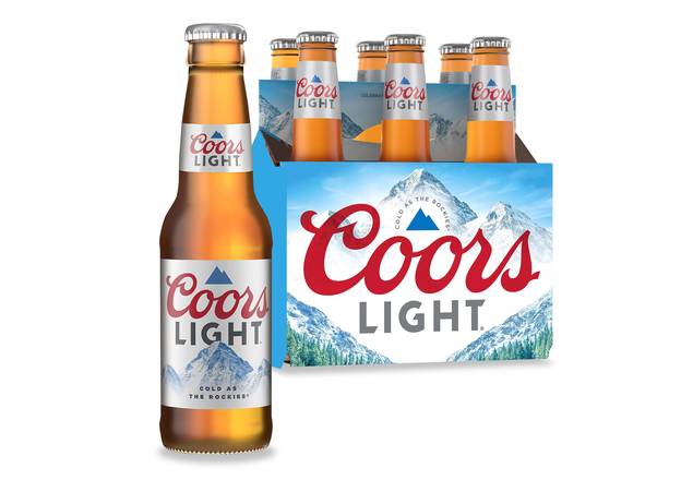 Order Coors Light, 12pk-12oz bottle beer (4.2% ABV) food online from Chapman Liquor store, Orange on bringmethat.com