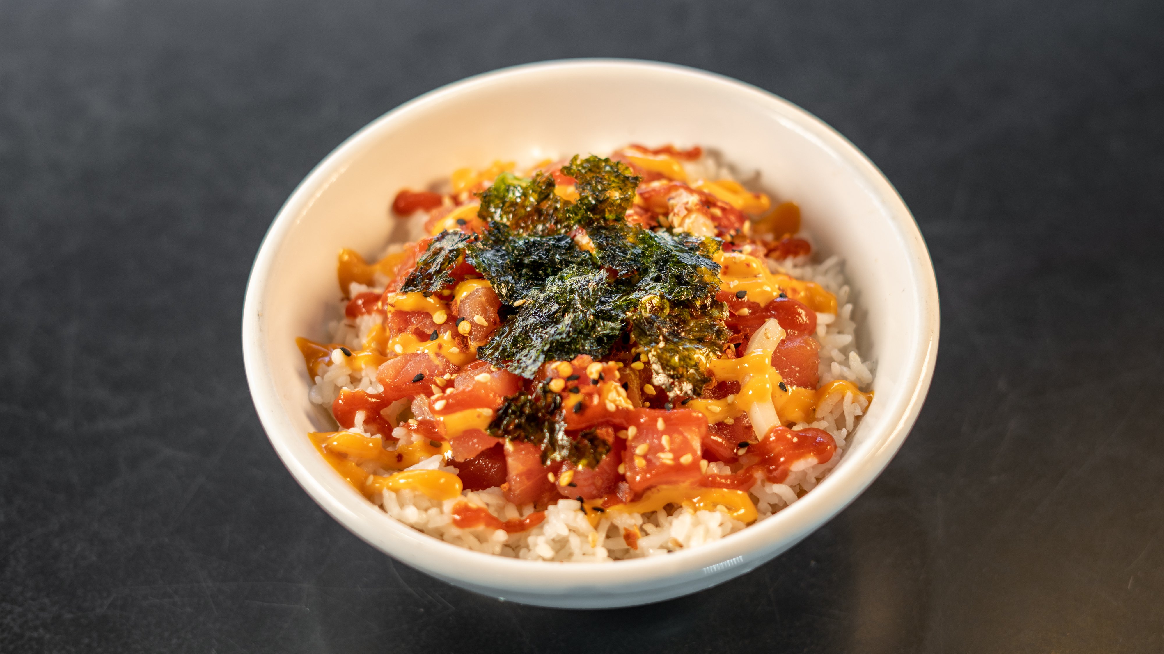 Order Spicy Poke food online from Rio Acai Bowls store, Fresno on bringmethat.com