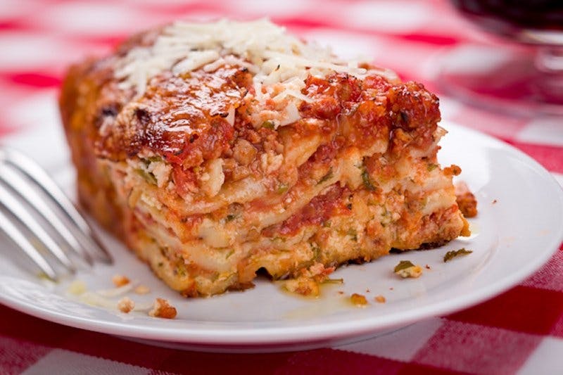 Order Lasagna - Half food online from Pasta J's - Bryant store, Bryant on bringmethat.com