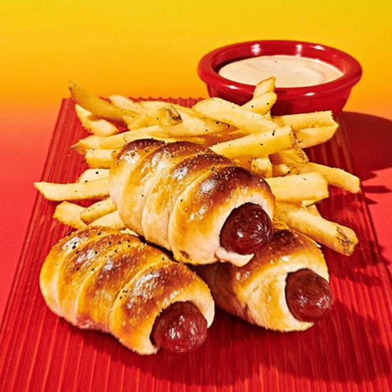 Order Kid's Ball Park Pretzel Dogs food online from Dave & Buster store, Tempe on bringmethat.com