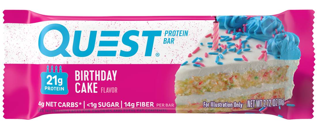 Order Quest Nutrition Protein Bar, Birthday Cake food online from CVS store, ORANGEBURG on bringmethat.com