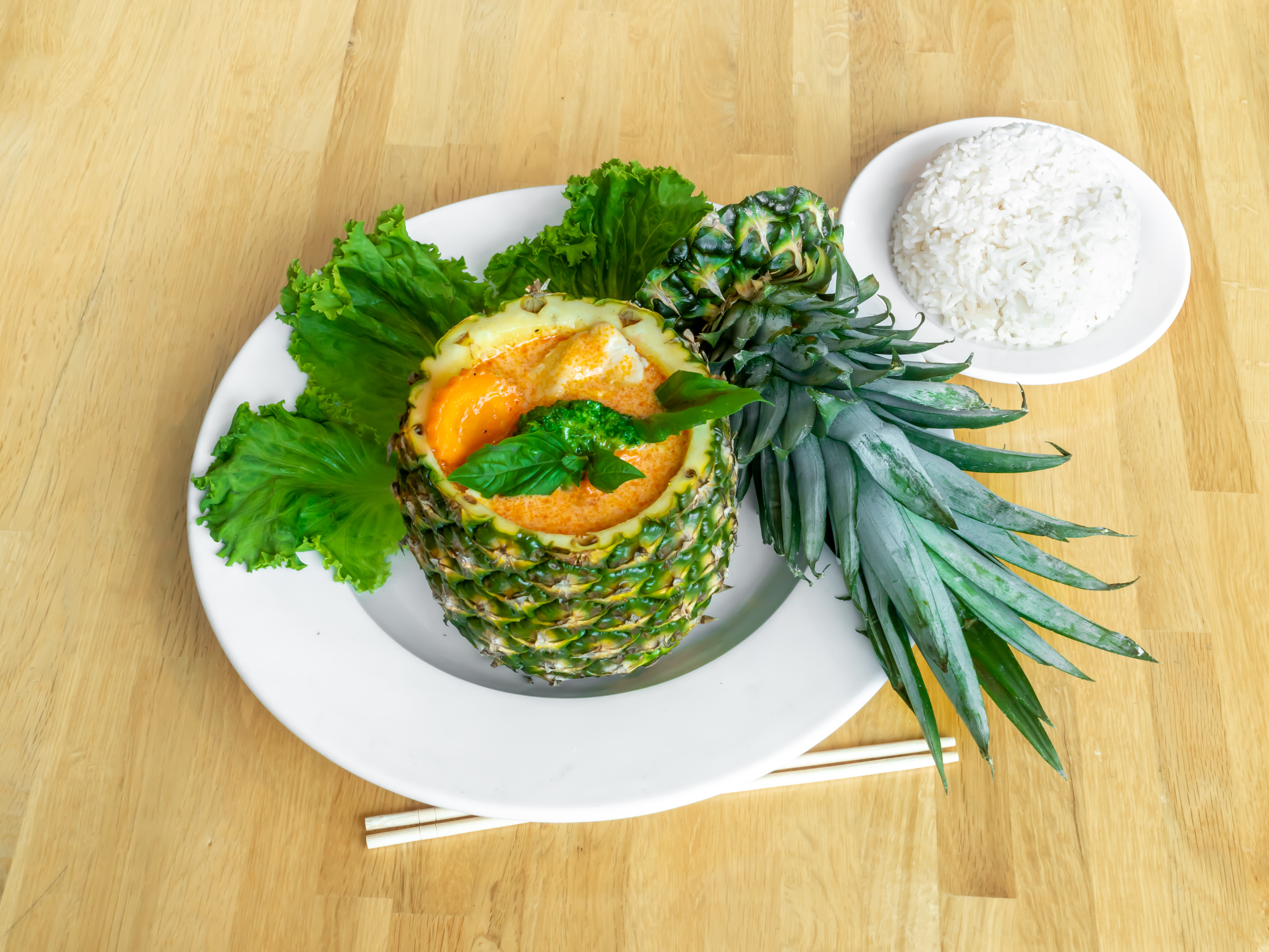 Order Pineapple Curry food online from Karta Thai store, Saint Paul on bringmethat.com