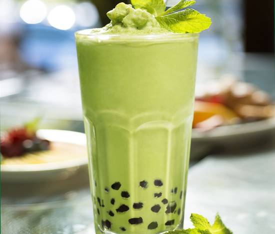 Order Organic Green Tea Boba - Iced food online from Urth Caffe 專覃 store, Santa Monica on bringmethat.com