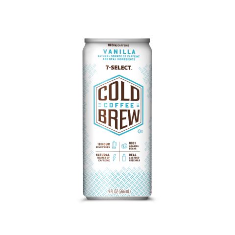 Order 7-Select Cold Brew Vanilla Coffee 9oz food online from 7-Eleven store, Northlake on bringmethat.com