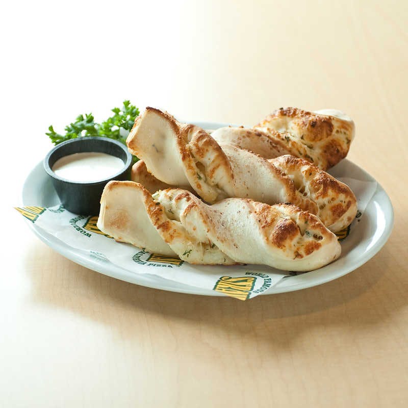 Order Groovy Twists - 3 Pieces food online from Straw Hat Pizza store, Clovis on bringmethat.com