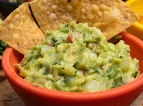 Order Guacamole and Chips food online from Bellos Restaurants store, Elgin on bringmethat.com