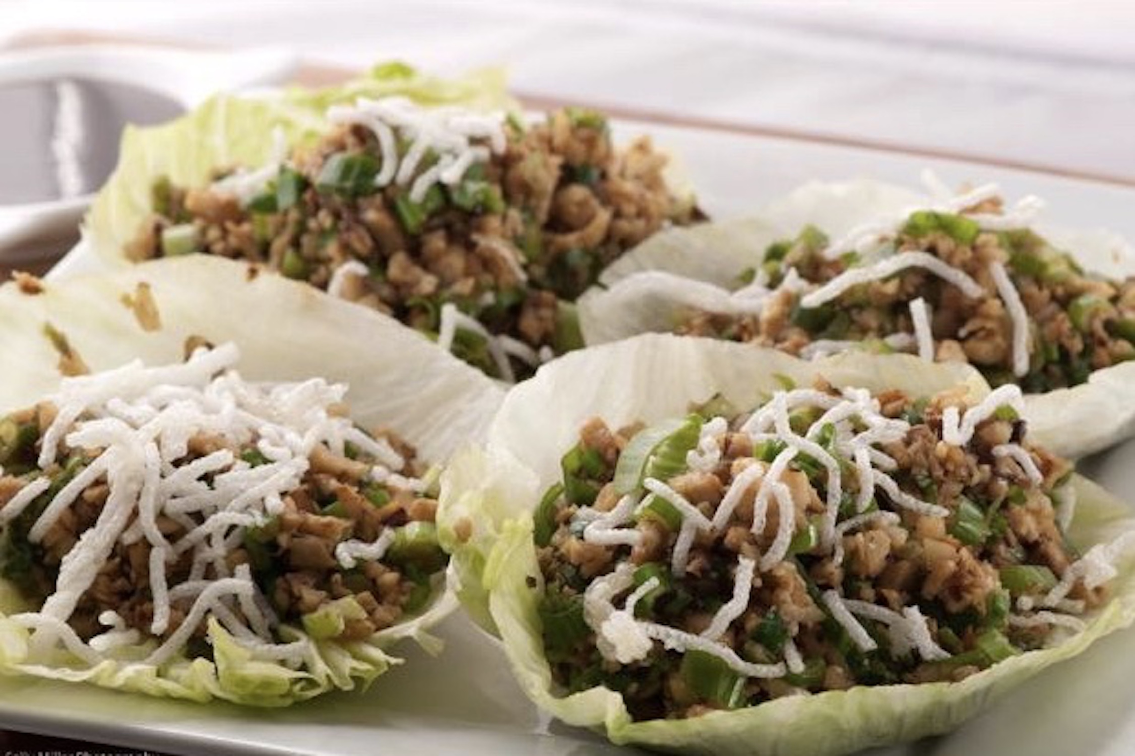 Order Chicken Lettuce Wrap food online from China A Gogo store, North Las Vegas on bringmethat.com