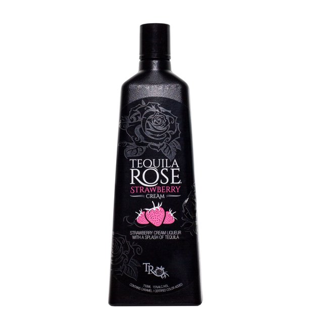 Order Tequila Rose Strawberry Cream Liqueur 750 ml. food online from Mirage Wine & Liquor store, Palm Springs on bringmethat.com