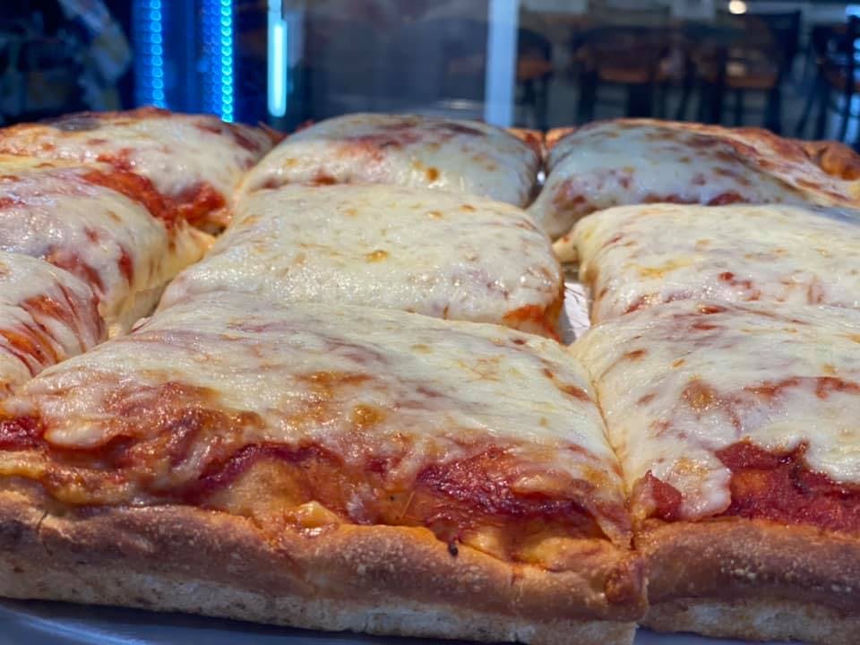 Order Sicilian Pan Cheese Pizza - Square food online from Nonna Rosa Pizzeria store, Norristown on bringmethat.com