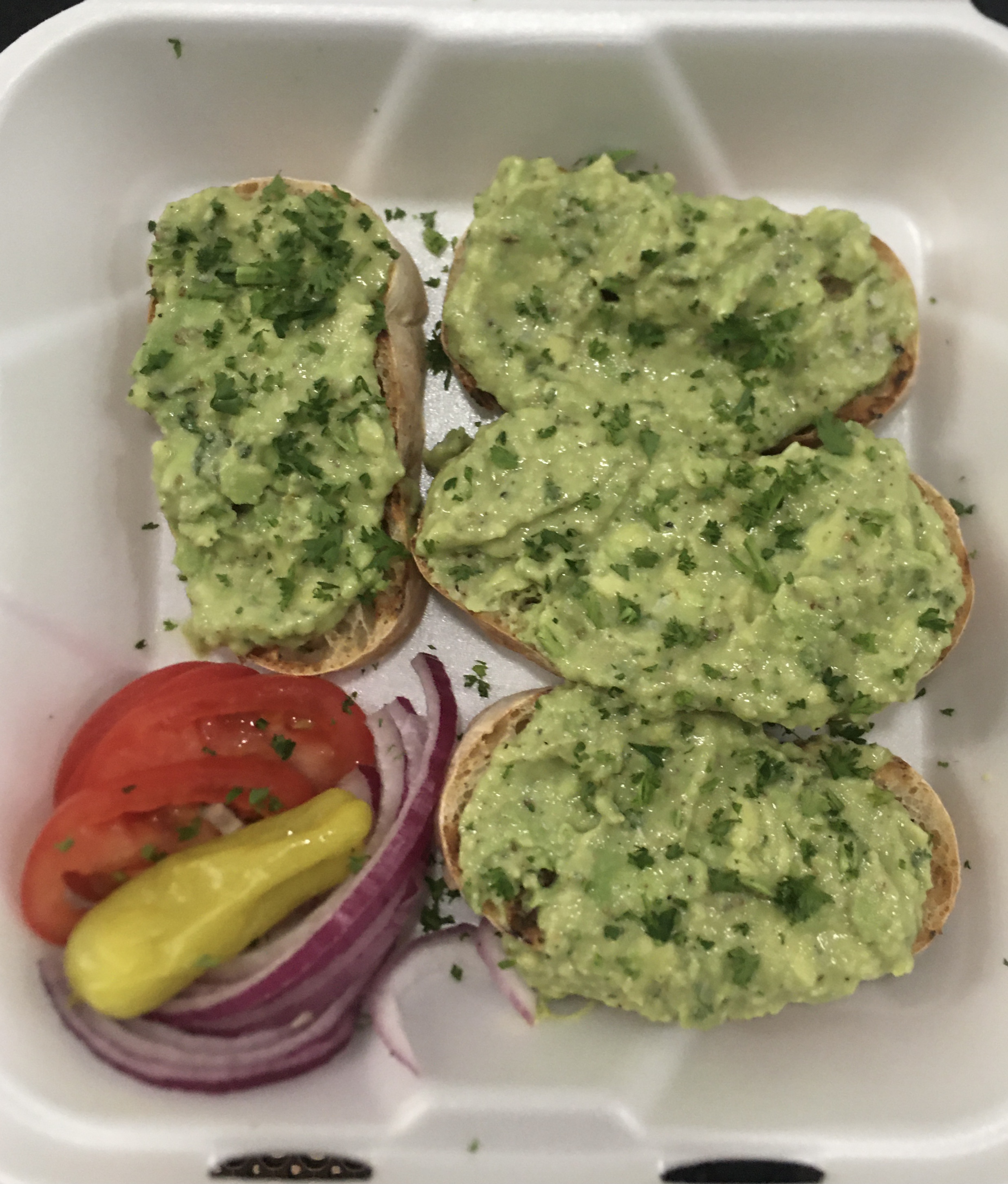 Order Avocado Toast food online from Blue Water Cafe store, Los Angeles on bringmethat.com
