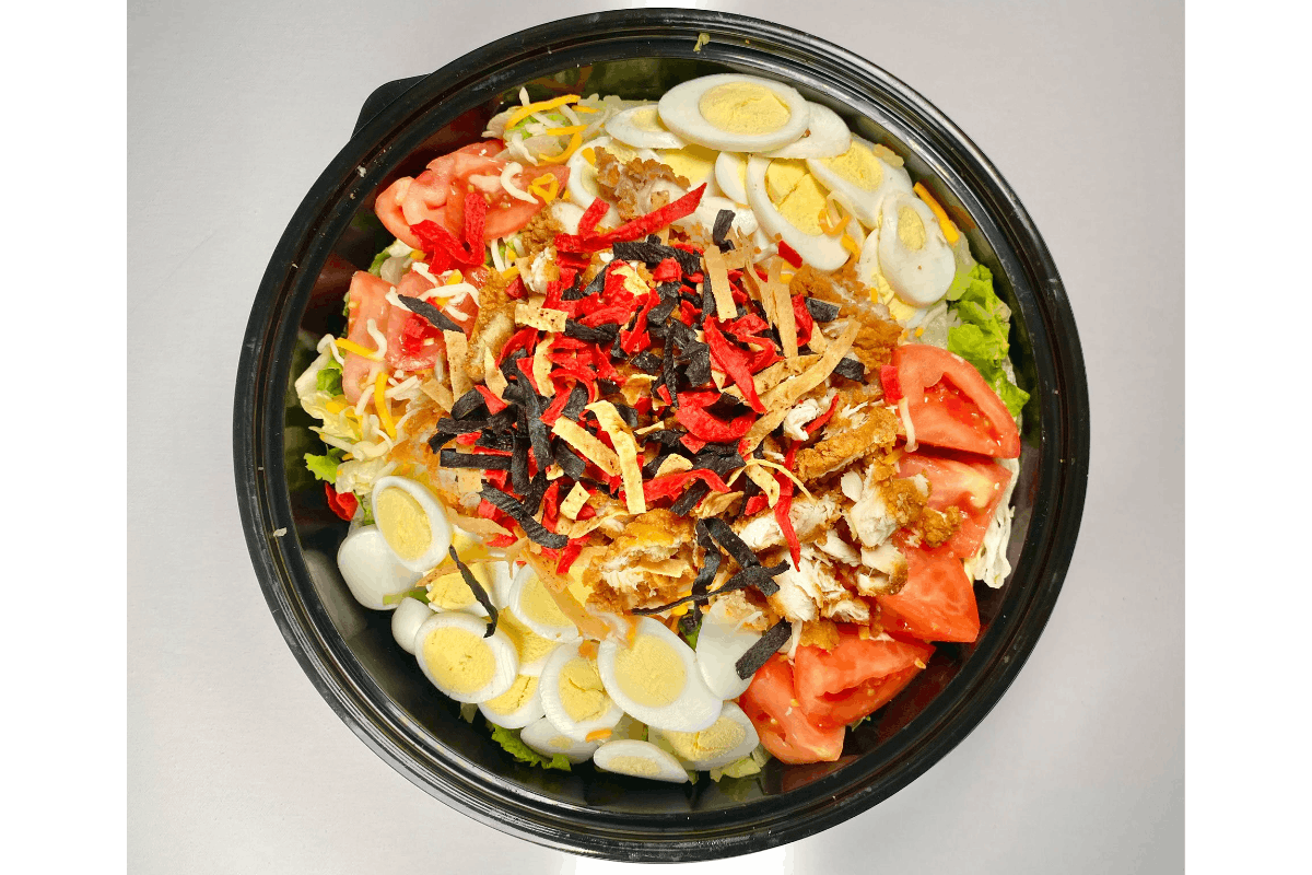 Order Crispy Chicken Party Salad food online from Friendly's store, Johnson City on bringmethat.com
