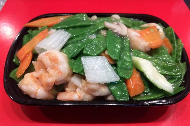 Order Shrimp with Snow Peas 雪豆虾 food online from Great Wall store, Mount Pleasant on bringmethat.com