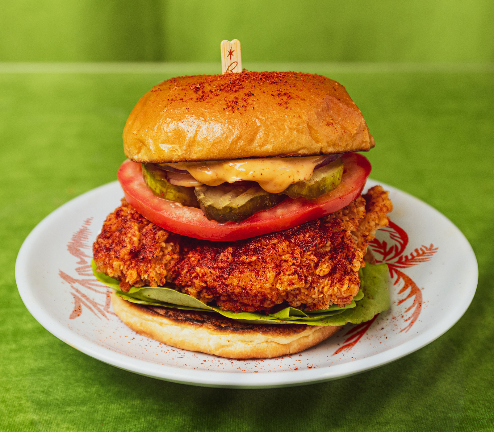 Order Spicy Fried Chicken Sandwich food online from Dirty Burger store, Thousand Oaks on bringmethat.com
