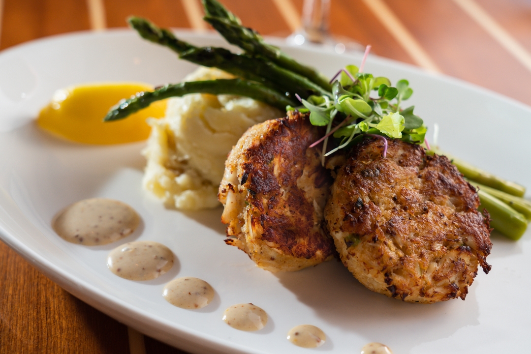 Order Boathouse Crab Cakes food online from The Boathouse store, Midlothian on bringmethat.com