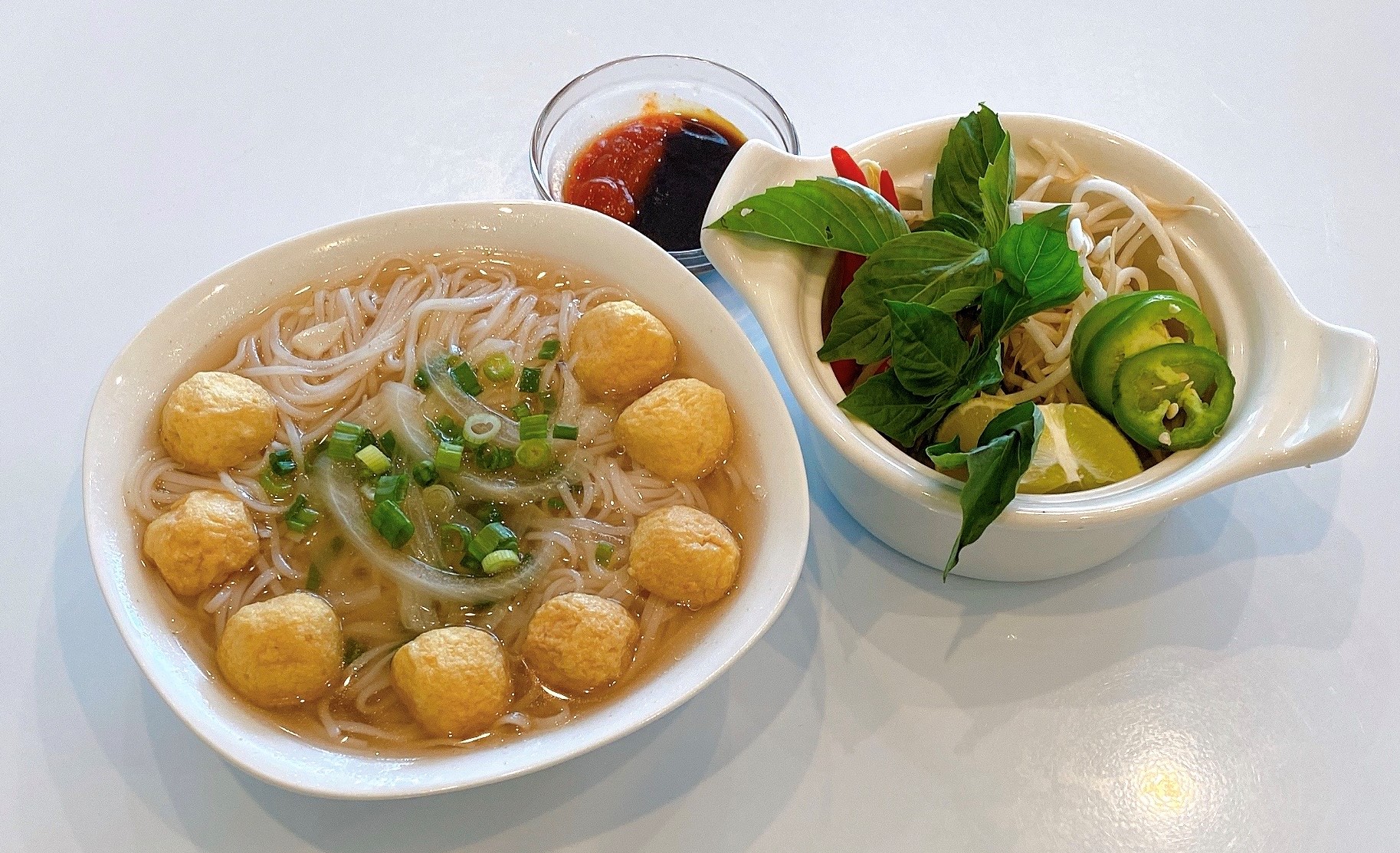 Order Pho with Fish Balls food online from Pho Ever store, Newark on bringmethat.com