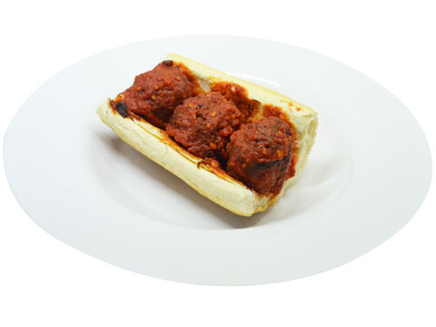 Order Regular Meatball Sandwich food online from LaCoco's Pizza & Pasta store, Chicago on bringmethat.com