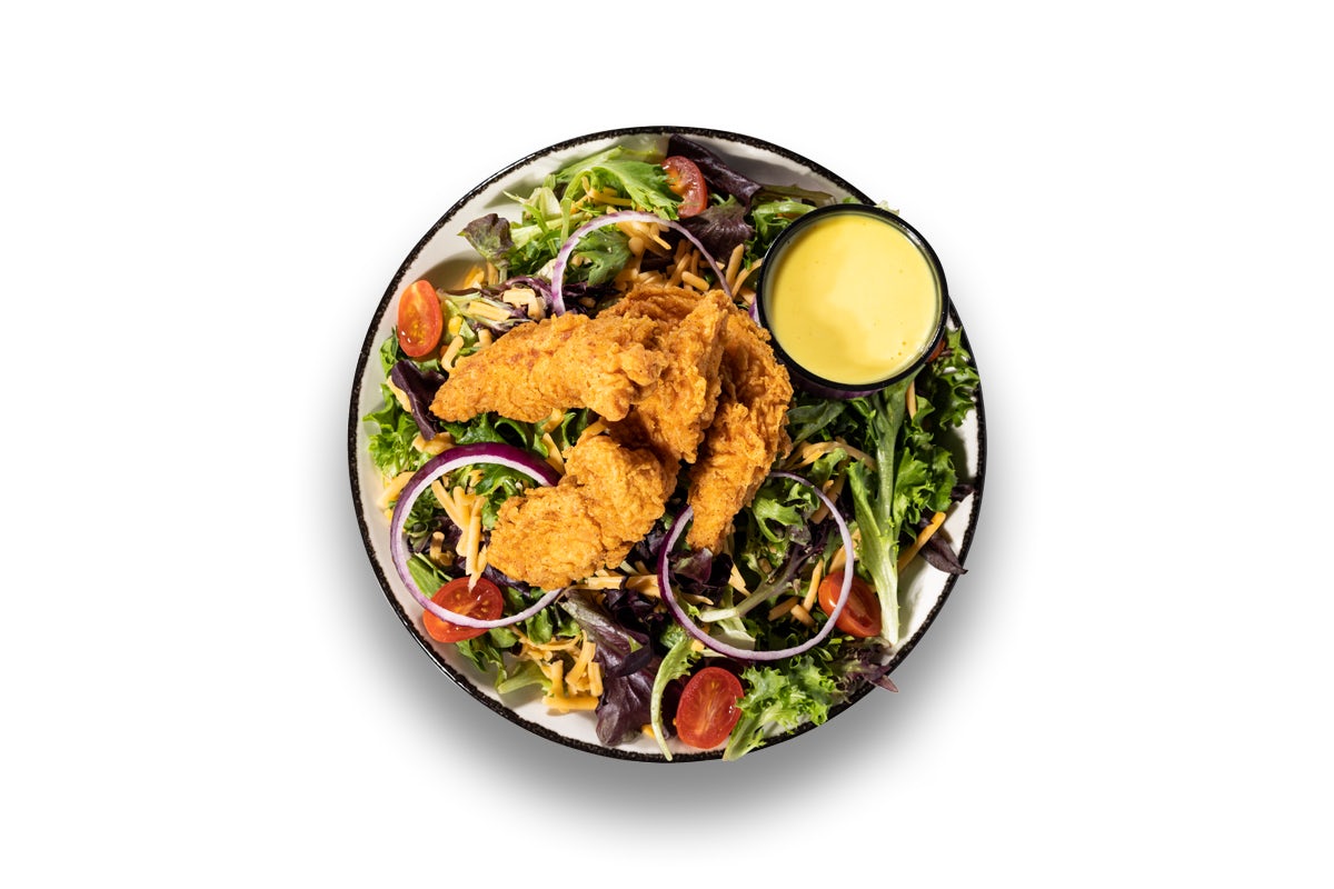 Order Crispy Chicken Salad food online from The Greene Turtle Sports Bar & Grille store, Pasadena on bringmethat.com