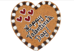 Order Happy Valentine's Day! - HV2010 food online from Cookie Co store, Longview on bringmethat.com