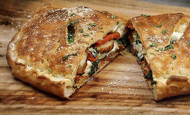 Order Small 2-Topping Calzone food online from Sicily Pizza & Pasta store, Houston on bringmethat.com