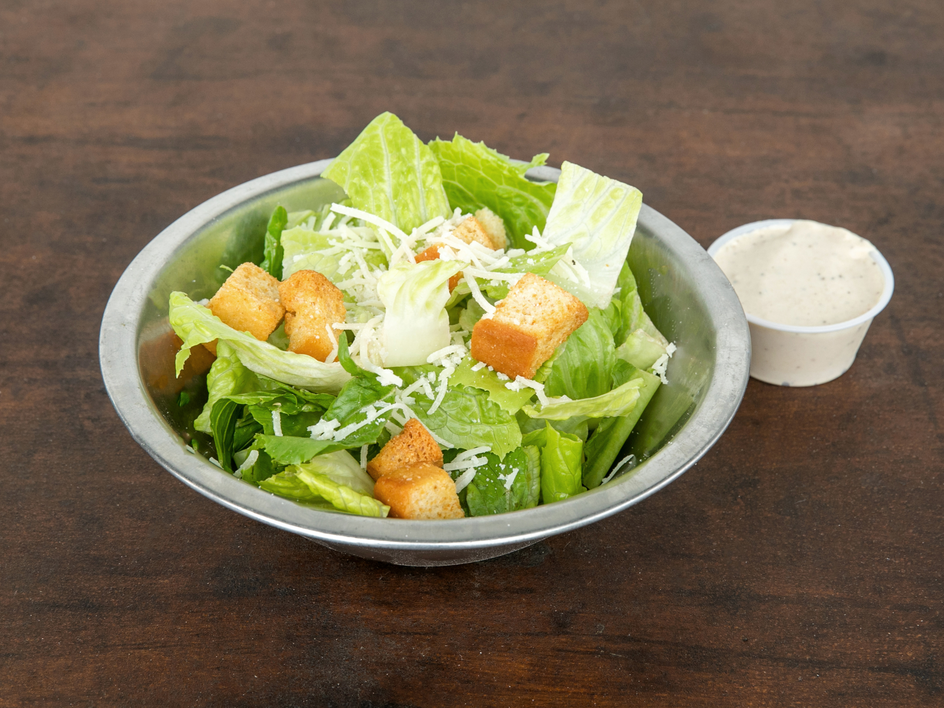 Order Caesar Salad food online from Flippin Pizza store, Encinitas on bringmethat.com