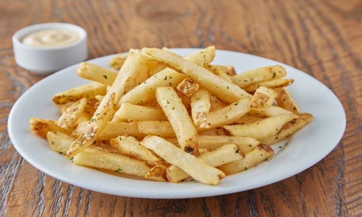 Order French Fries (gf) (ve) food online from Bushfire Kitchen store, Del Mar on bringmethat.com