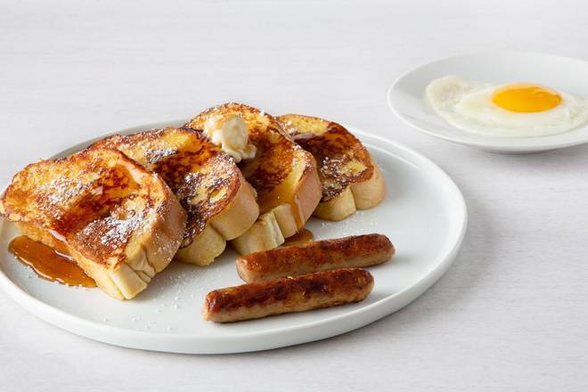 Order French Toast Combo* food online from Village Inn store, Ozark on bringmethat.com