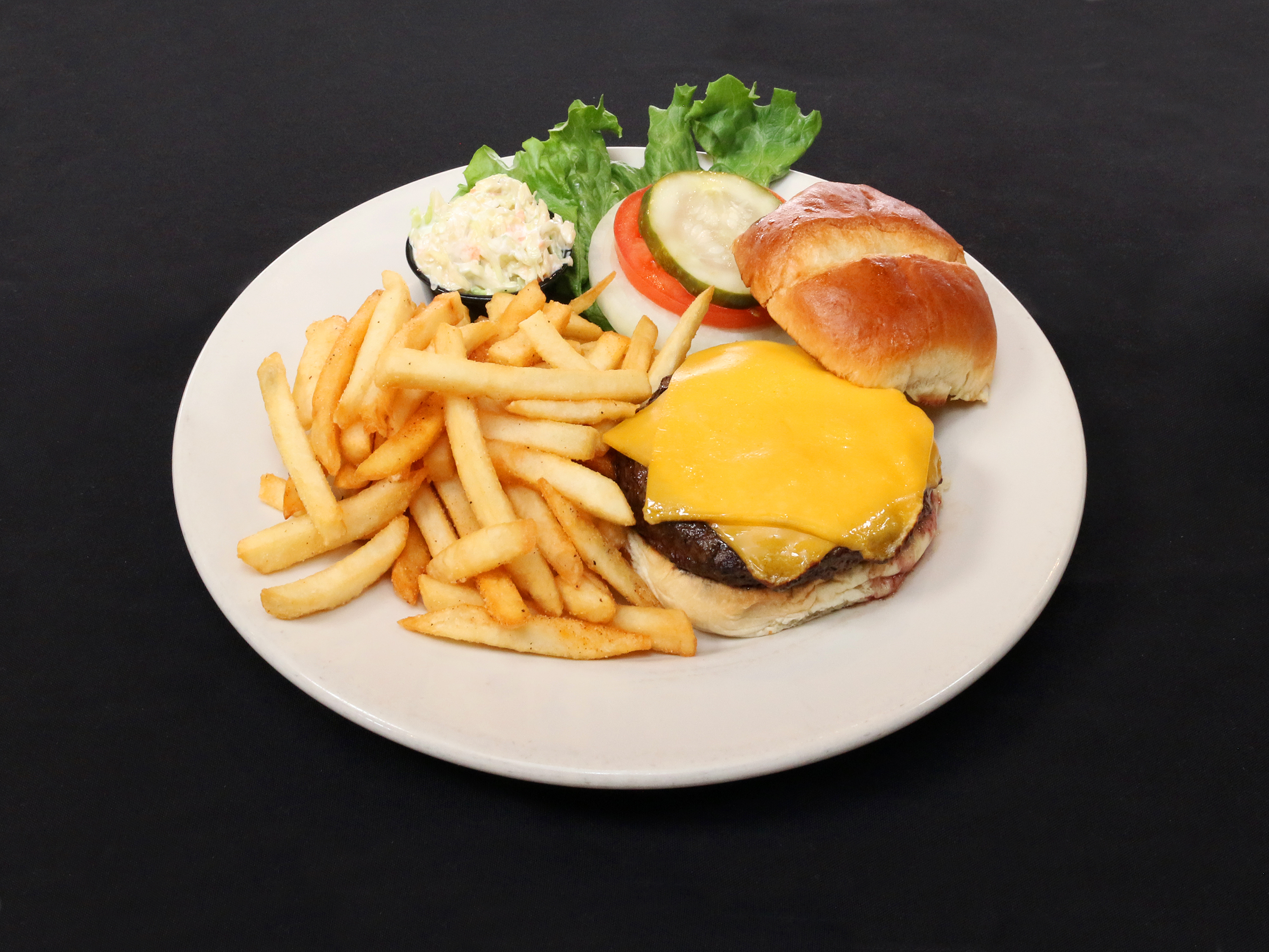Order All American Burger food online from Chessie Restaurant store, Barrington on bringmethat.com