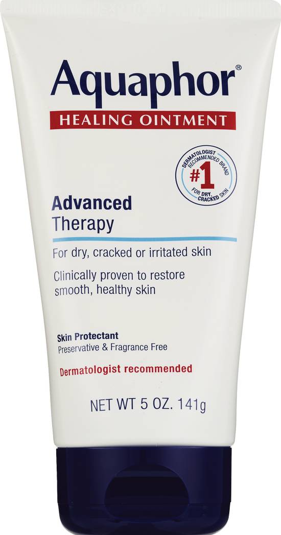 Order Aquaphor Advanced Therapy Healing Ointment Skin Protectant, 5 OZ food online from CVS store, FRANKFORT on bringmethat.com