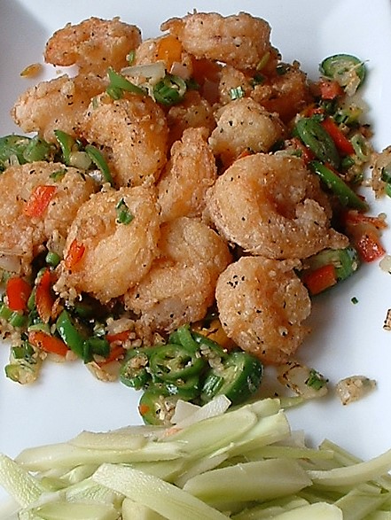 Order Southern Spicy Shrimp 椒盐蝦仁 food online from Chengdu House store, Valley Village on bringmethat.com