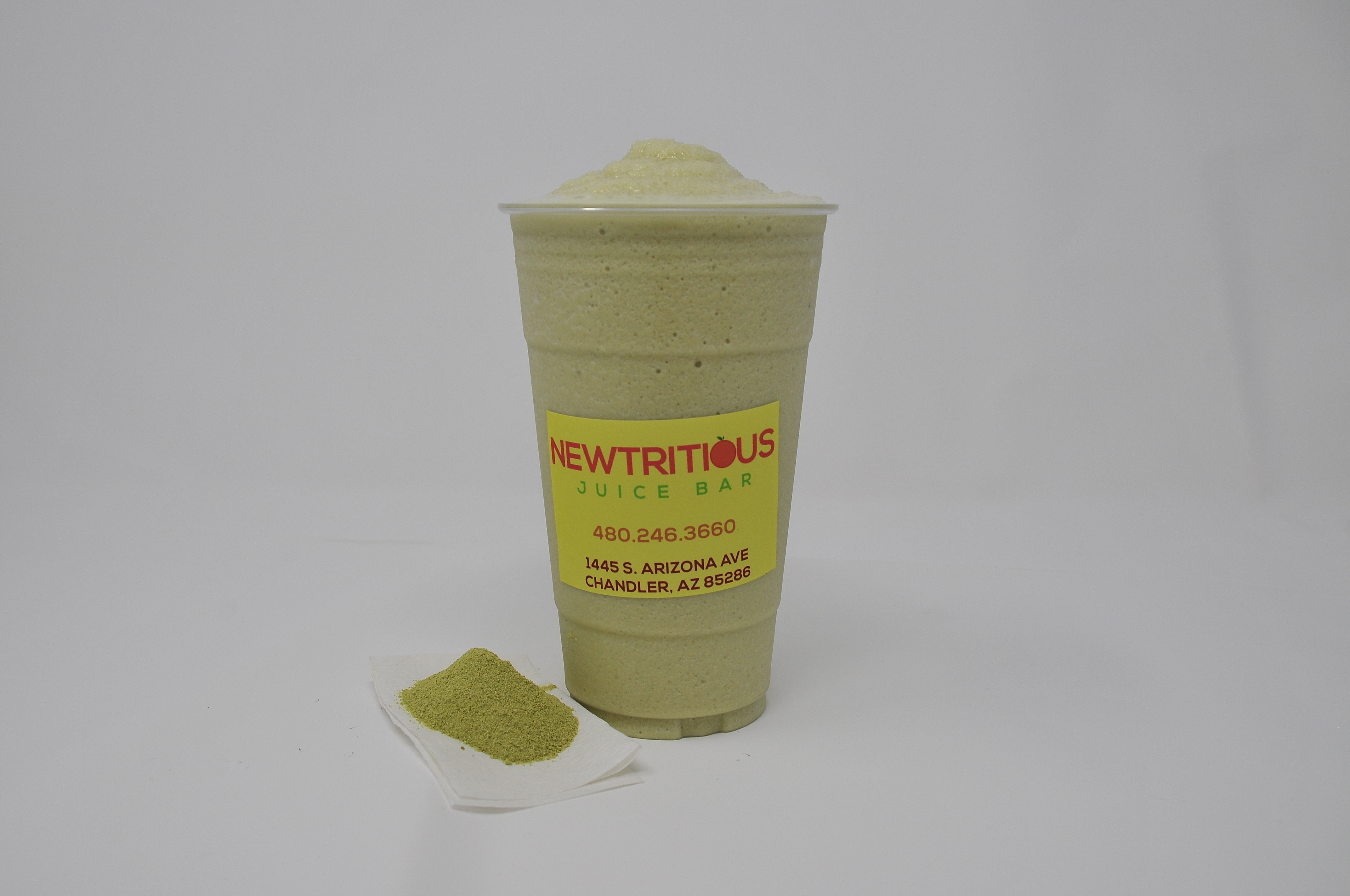 Order Matcha Magic Smoothie food online from Newtritious Juice store, Chandler on bringmethat.com
