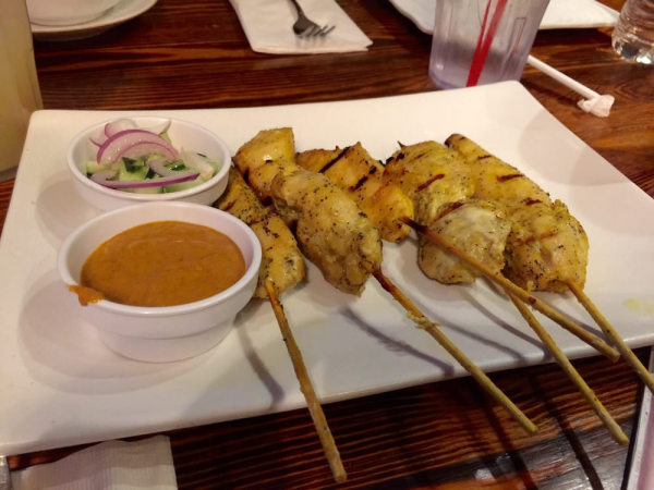 Order Chicken Satay Combo food online from Kao Cafe store, Los Angeles on bringmethat.com