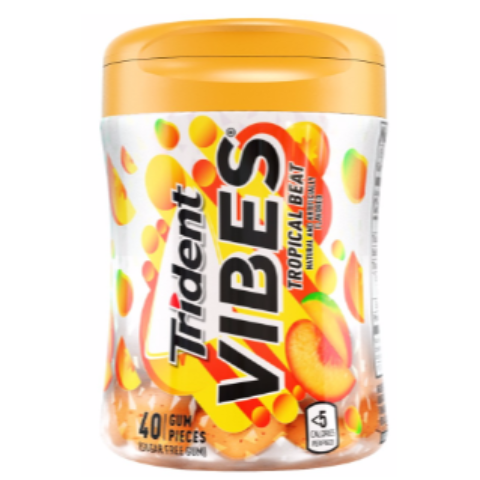 Order Trident Vibes Tropical Beat 40 Count food online from 7-Eleven store, Midwest City on bringmethat.com