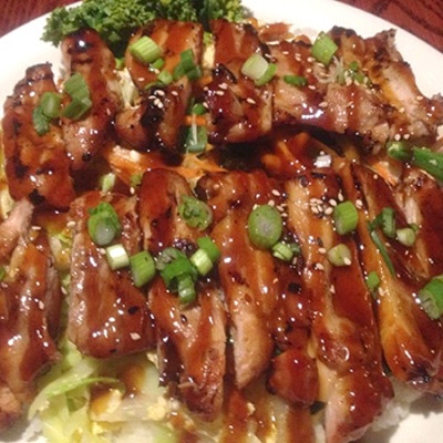 Order Chicken Donburi food online from Kobe Restaurant store, Bellevue on bringmethat.com