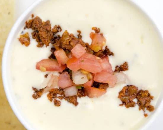 Order Queso Con Carne food online from Felipe Mexican Taqueria store, New Orleans on bringmethat.com