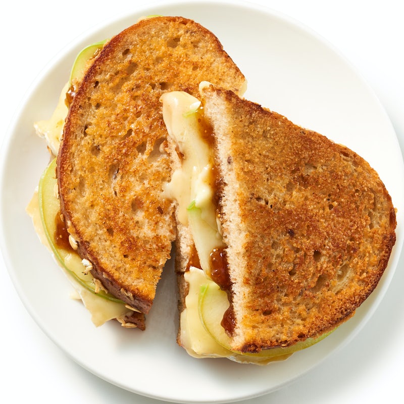 Order Grilled Brie with Apples & Fig Jam food online from Boudin store, Sunnyvale on bringmethat.com
