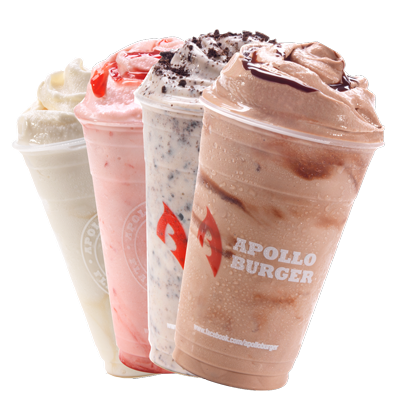 Order Hand-Scooped Ice Cream Milkshake food online from Apollo Burgers store, Draper on bringmethat.com