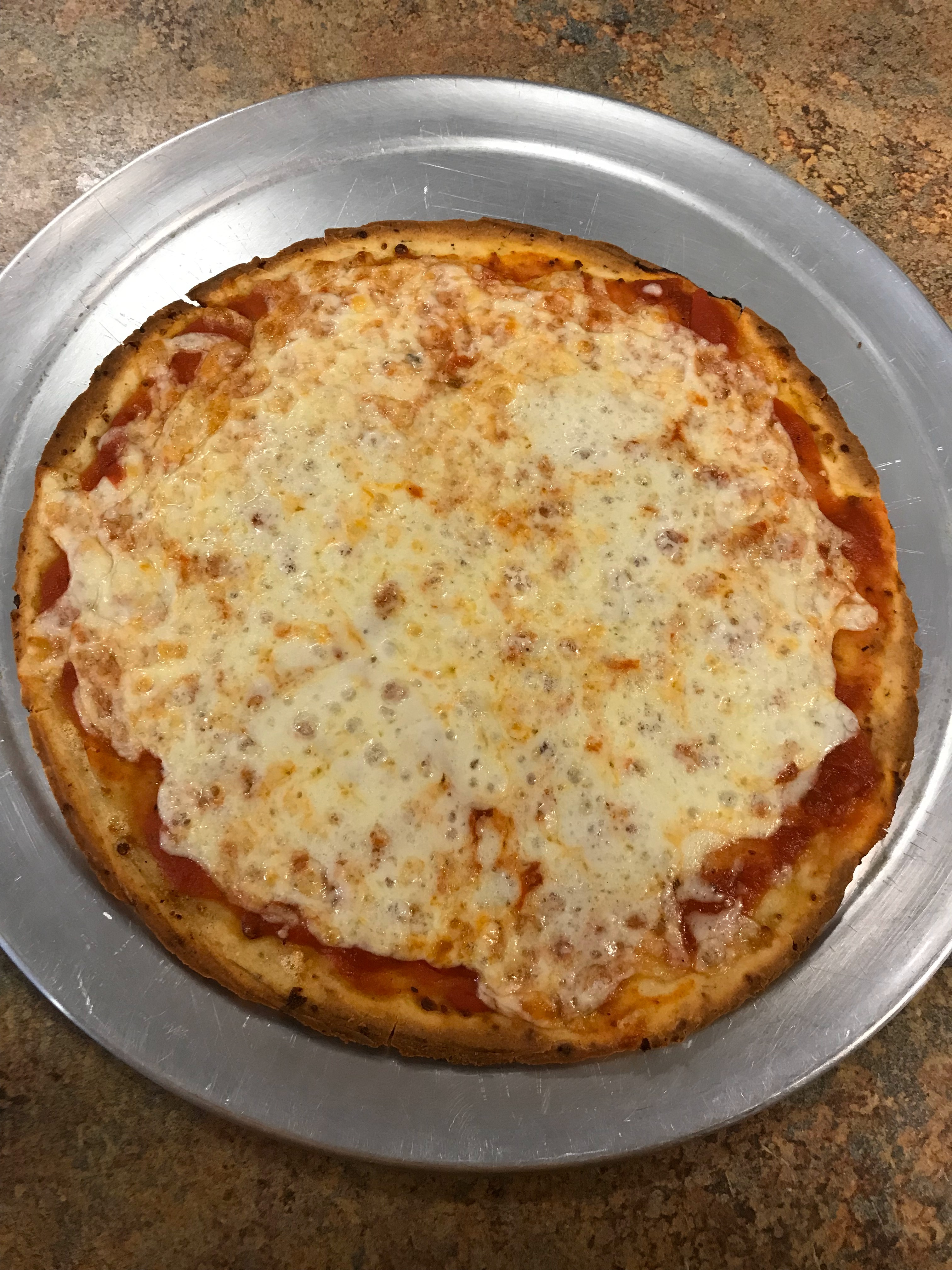Order 10" Cauliflower Crust Pizza food online from Sal Vito Pizza at Ritz store, Voorhees on bringmethat.com