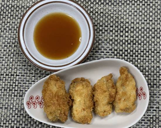 Order A20. Fried oyster  food online from Kanda Ramen & Bbq store, San Leandro on bringmethat.com
