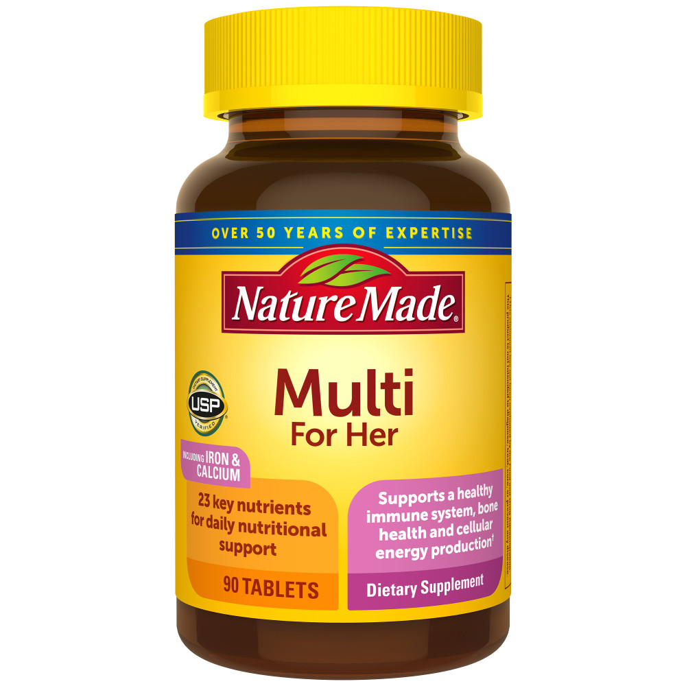 Order Nature Made Multivitamin for Her Tablets - 90 ct food online from Rite Aid store, Chino Hills on bringmethat.com