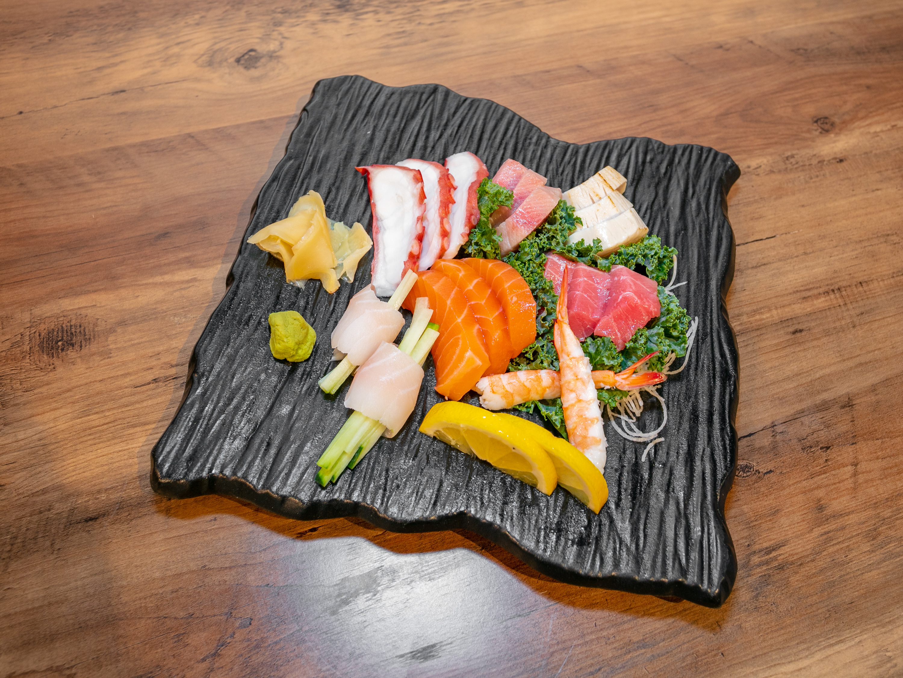 Order Sashimi Deluxe food online from Atami Grill & Sushi Canton store, Canton on bringmethat.com