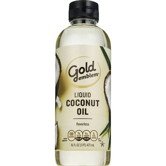 Order Gold Emblem Liquid Coconut Oil, 16 OZ food online from CVS store, CARMICHAEL on bringmethat.com