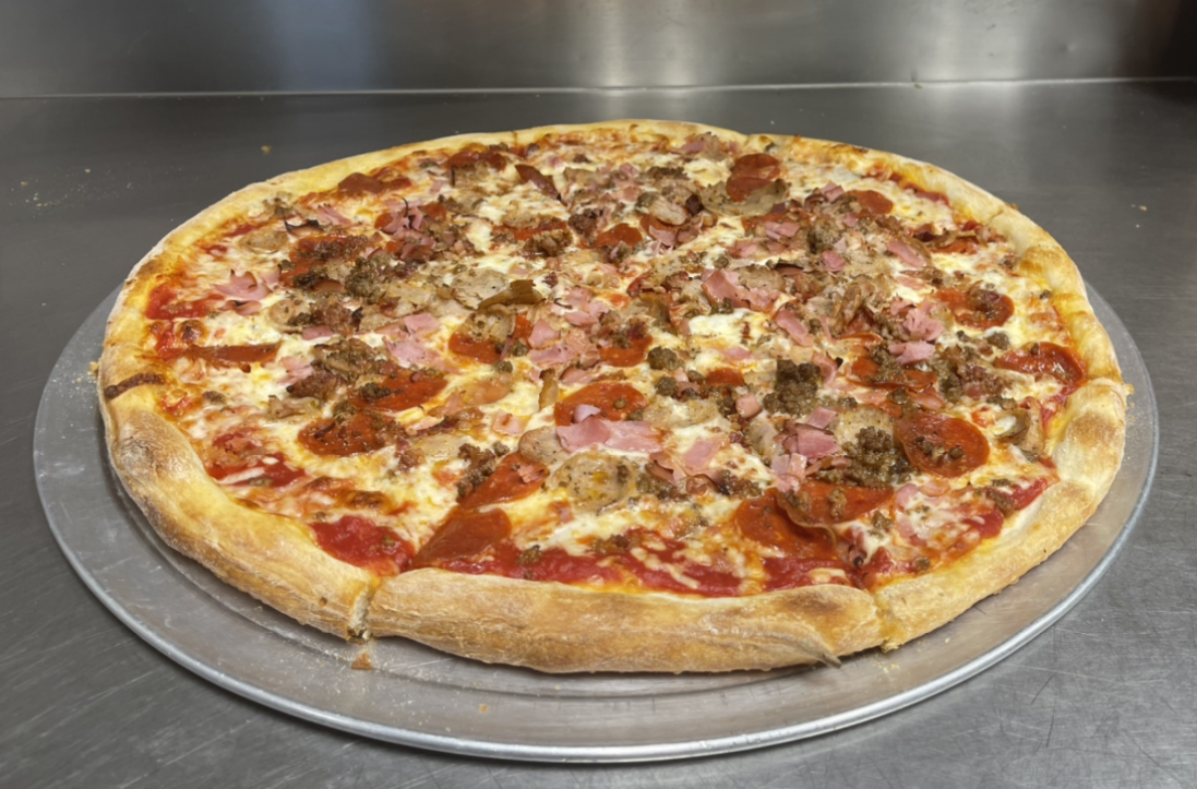 Order Meat Lover Pizza food online from Johnny's Pizza store, Cary on bringmethat.com