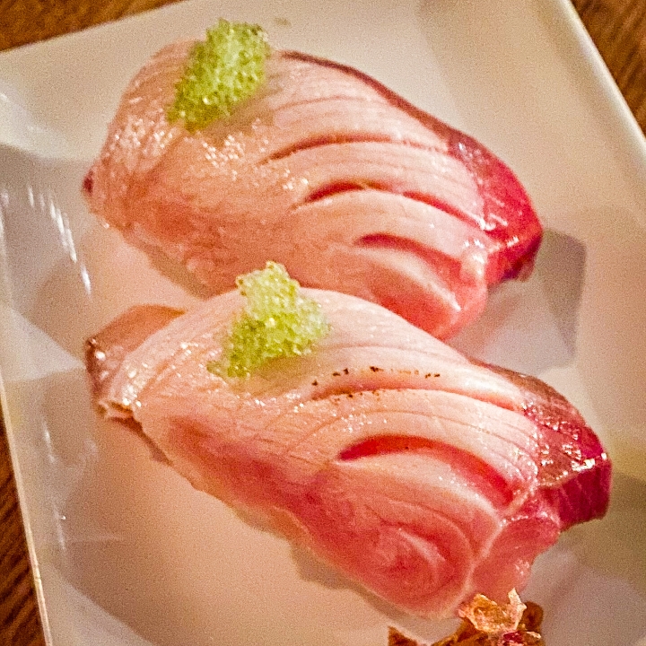Order Seared Hamachi food online from Indie Cafe store, Chicago on bringmethat.com