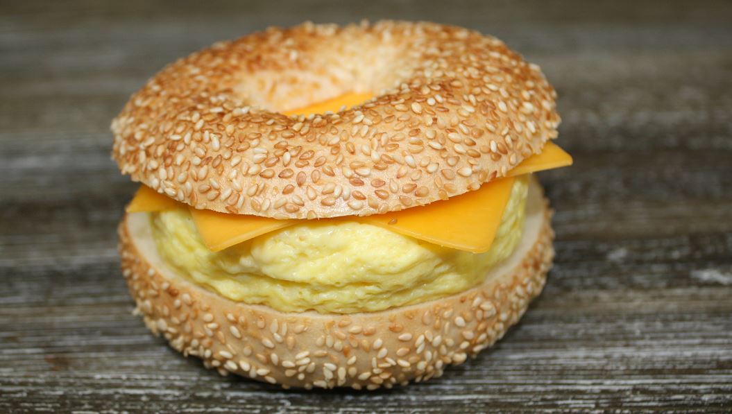 Order 2. Eggwich with Cheese food online from Bagel Street Cafe Danville store, Danville on bringmethat.com